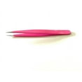 thumbnail image 3 of Eyebrow Grooming Multi Purpose Tweezers Pointed Tip Pink Color Stainless, 3 of 3