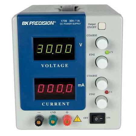 B&K PRECISION 1739 DC Power Supply,30V,1A