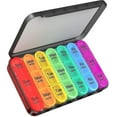 thumbnail image 1 of Weekly Pill Organizer 3 Times A Day - Large Pill Box 7 Day Medicine Organizer Pill Case, 1 of 4