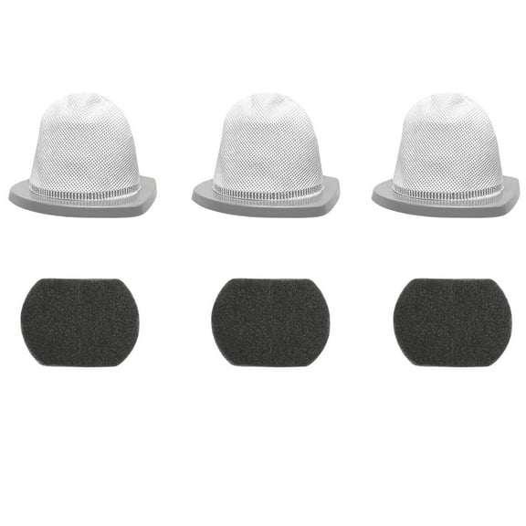 Nispira 2033 20334 Lightweight Vacuum Filter Replacement with Foam For Bissell Featherweight Stick Bagless Vacuum Cleaner 20331, 20333, 20336, 20339, 2033M, Compare to Part #1611508, 3 Pack