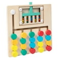 thumbnail image 2 of HILABEE Montessori Wooden Color Matching Puzzles Board Brain Teasers Game for Ages 3+ 5 Colors, 2 of 9