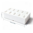 thumbnail image 5 of Soporte para unidad flash USB JBOS de 10 ranuras, blanco, 5 of 5