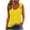 Yellow, variant on Inleife Womens Tanks Women's Solid Color Camisole Sleeveless T-Shirt Loose Tank Top Black XL