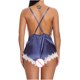 thumbnail image 5 of Lencería sexy, pijamas sexy transparentes de malla en V profunda, honda elástica de una pieza Fridja nalpqowj17146, 5 of 9