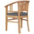 thumbnail image 5 of vidaXL 3 Piece Garden Dining Set Solid Wood Teak, 5 of 5