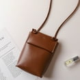 thumbnail image 5 of Bolso vertical de PU para teléfono móvil, minibolso pequeño diagonal simple a la moda, bolso de hombro, bolso pequeño suave, 5 of 5