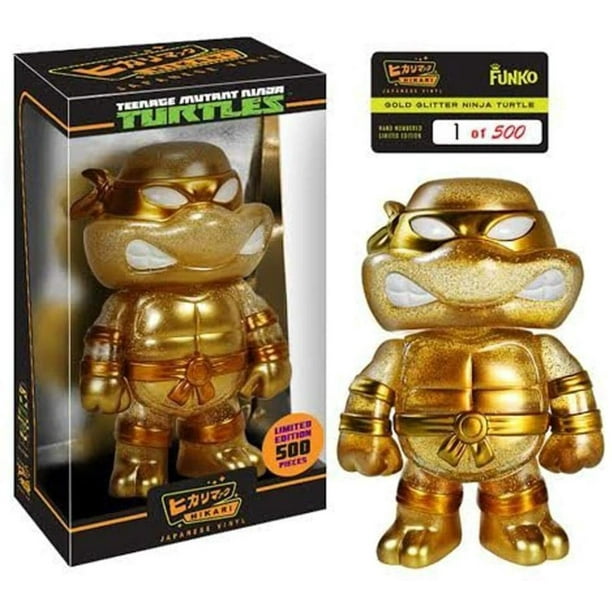 Teenage Mutant Ninja Turtles Hikari Gold Glitter Turtle Includes 1x Tmnt Limited Edition Funko Figure By Brand Teenage Mutant Ninja Turtles Walmart Com Walmart Com