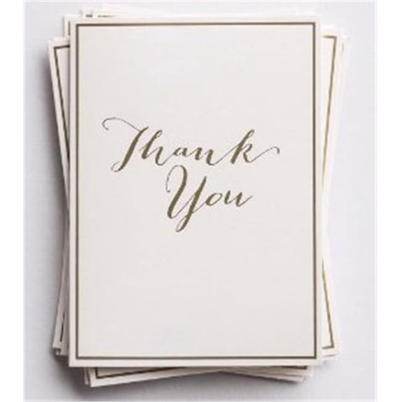 Note Card-Thank You Trend Note-Genesis 12:2 Nkjv (Pack Of 10)