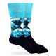 thumbnail image 3 of Calcetines Arte La Gran Ola De Kanagawa Color Moda, 3 of 7