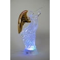 thumbnail image 7 of Electric-Led Light Up Figurine Swirling Glitter Lighted Sparkling Multi-Color Changing 12'' Trumpet Prayer Angel Statues Home Decorations Angels Wings Statue Christmas Ornaments Snow Globe, 7 of 7