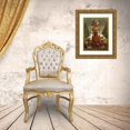 thumbnail image 3 of Coenraet Roepel 20x24 Gold Ornate Framed and Double Matted Museum Art Print Titled - An Elaborate Fountain with Fruit, Flowers and a Parrot, 3 of 4