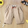 thumbnail image 2 of Kids Shorts for Kids Straight Leg Regular Pull On Boy Summer Boys Baseball Pants 4-5 Years, 2 of 4