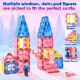 thumbnail image 3 of Bloques de construcción magnéticos Soyee Diamond Princess Castle Kids, 3 of 7