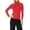 Red, variant on Women's Casual Solid Long Sleeve Fitted Turtleneck Sweater Top