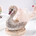thumbnail image 3 of MesaSe Simulation Swan Feather Animals Toy Foam Bird Small Decorative Gift For Home Decor, 3 of 11