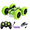 Green, variant on Q176 RC Stunt Car with Cool Lights 4WD Off-Road Vehicle 2.4Ghz Double Sided Remote Control Cars Gift Toy for Kids