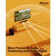 thumbnail image 3 of ULTIMEA 190W 2.1 Soundbar with Dolby Atmos,3D Surround Sound System with Subwoofer for TV,Home Theater Bluetooth Speakers, 3 of 18