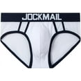 thumbnail image 5 of JOCKMAIL Men's Boxer Briefs Underwear  Low Rise Mens Mesh Breathable  Male Classic  Sport Brief Underpanties, 5 of 8