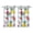 Tropica, variant on 2 Pack Tropical Watermelon Print Kitchen Curtains - 27.5Wx39L Inch Semi-Sheer Tier Curtains with Rod Pocket, Summer Fruit Pattern Window Treatment Panels for Farmhouse Decor
