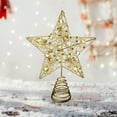thumbnail image 6 of IMossad Christmas Star Tree Topper Decoration – Gold Iron Five-Pointed Star with LED Lights, Luminous Tree Top, Battery Operated, Perfect Holiday Gift for Christmas and New Year, 6 of 6