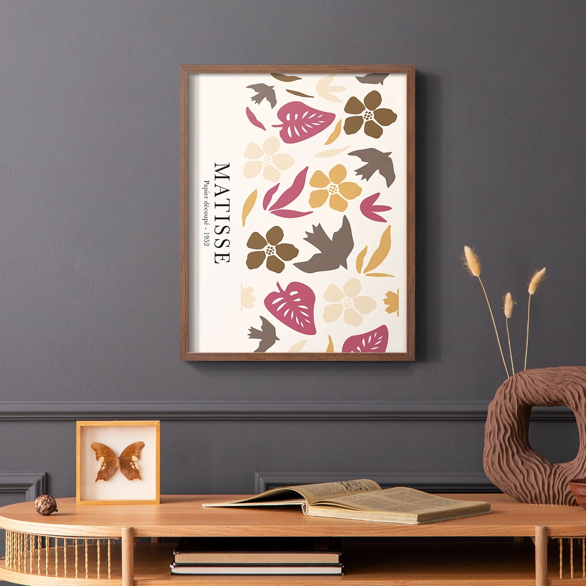 Matisse CCLVI in Solid Wood 8 x 10 Framed Print