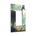 thumbnail image 6 of Zufioo Majestic Ostrich In Forest Print Switch Wall Plate, Dustproof and Heat-resistant Decorative Wall Switch Cover, Suitable for Residential and Commercial Areas-Mid-size, 6 of 8