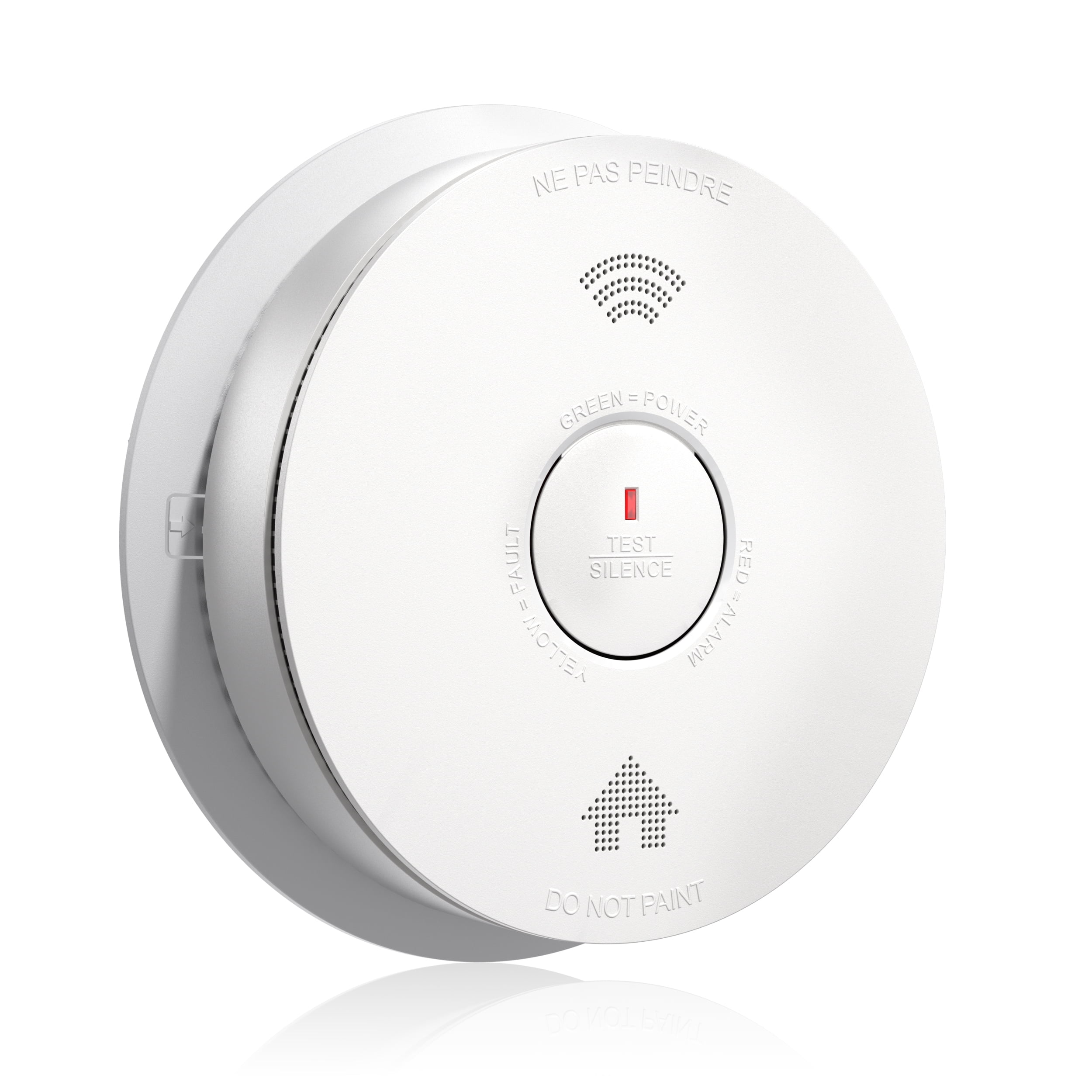 Siterwell Smoke & CO Combo Detector Alarm with Voice Speaker, Dual