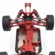 thumbnail image 2 of Soporte de montaje de motor de coche Rc con engranaje de motor para Wltoys 144001, azul, 2 of 5