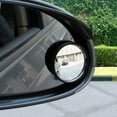 thumbnail image 3 of 1 Pair Car Small Round Mirror Car Exterior Accessories Rearview Mirror HD Blind Spot Small Round Mirror, 3 of 6