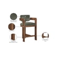 thumbnail image 2 of Meridian Furniture Sacha Green Velvet Stool, 2 of 9