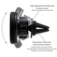 thumbnail image 4 of MAGNETIC CAR MOUNT, UNIVERSAL CAR AC VENT MAGNETIC HOLDER FOR CELL PHONE (2 MAGNET ADAPTERS), 4 of 7
