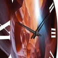 thumbnail image 5 of Designart "Lower Canyon Enchantment III" Canyon & Desert Oversized Wall Clock, 5 of 5
