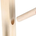 thumbnail image 4 of Coat Hanger Stand, Wooden Tree Coat Rack, Freestanding Clothes Rack Stand, Vertical Clothes Rack, Standing Coat Rack, Jacket Rack with 8 Hooks for Coats Hats Scarves Hanging, 4 of 7