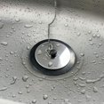 thumbnail image 5 of 2pc Sink Stopper Chrome And Rubber Bath Stopper Great Universal Replacement, 5 of 5