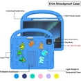 thumbnail image 6 of Dteck Crossbody Strap Kids Case for iPad Air 11 inch 2025 M3/iPad Pro 11 inch (M4) 2024/iPad Air 11 inch (M2) 2024,Cute EVA Hand Grip Case Shockproof Kickstand Cover with Shoulder Strap,Blue, 6 of 6