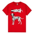 thumbnail image 3 of Dalmatian Dog Graphic T-Shirt, Dalmatian Lover Tee, Dog Mom Gift for Pet Lovers, 3 of 5