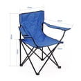 thumbnail image 5 of Silla para playa portátil y plegable. silla de playa. silla para camping, picnic, aire libre, pesca, impermeable, practica y ligera-Azul XianweiShao 8390605953552, 5 of 5