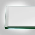 thumbnail image 3 of Dulles Glass 24 x 36 Inch Rectangular 3/8 Inch Tempered Glass Table Top, 3 of 6