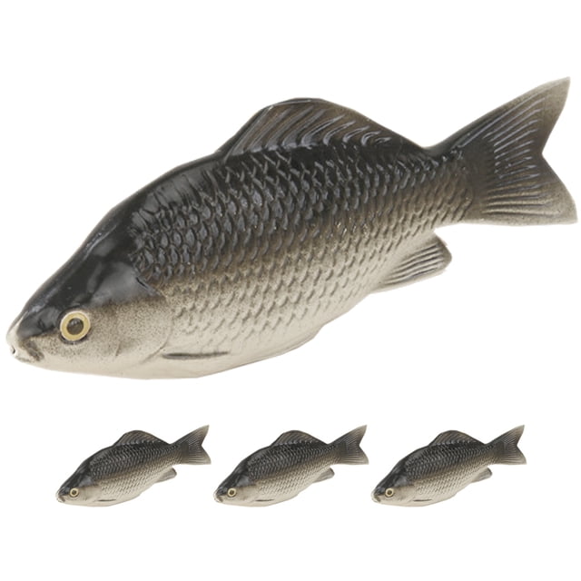 piezas de peces artificiales, modelos de peces falsos, modelos de peces simulados, modelos de peces realistas y naturales.