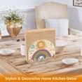 thumbnail image 6 of Yayeee Napkin Holder for Table Kitchen Paper Tissue Organization, Beige Rainbow, 6 of 8