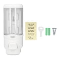 thumbnail image 1 of Manual Soap Dispenser Transparent Leakage Proof Wall Mounted Hand Soap Dispenser for Bathroom Kitchen 300ml, 1 of 6