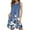 Blue, variant on Uaswgudfs Women's Sleeveless A-Line Flowy Tank Dress - Casual Summer Sundress with Floral Accents for Social Occasions Blue L