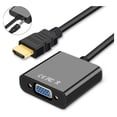 thumbnail image 1 of Adaptador HDMI a VGA con cable conversor de audio, 1 of 5