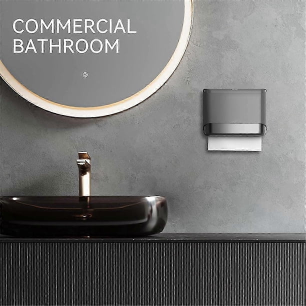 Paper Towel Dispenser Wall Mounted Adhesive Multifold Trifold Commercial Paper Hand Towel Dispenser
