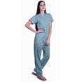 thumbnail image 3 of Moomaya Womens Printed Tee and Pajama Set PJs,Short Sleeve Sleepwear Nightwear Loungewear S-XXL, 3 of 7