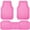 Pink, variant on CAR GRAND premium heavy duty rubble car floor mats deep dish all weather waterproof easy clean universal trim fit sedan SUV Van Truck all black