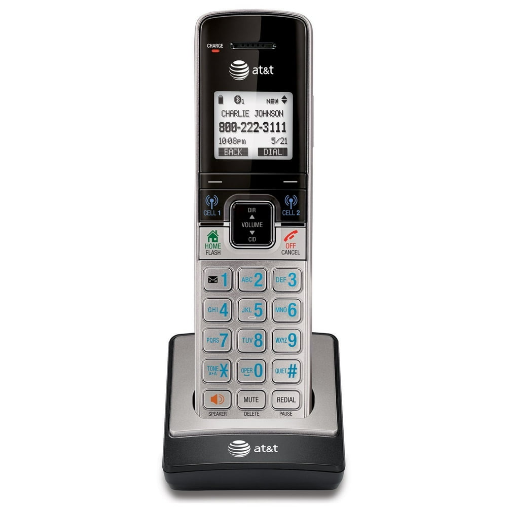 Handset Cordless Phone, Att Tl90073 Dect 6.0 Accessory For Handset Landline Phone