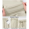 thumbnail image 2 of Lavenicole Men's Casual Athletic Shorts, Lightweight Workout Hiking Shorts 9" with 4 Pockets Beige 38W, 2 of 7