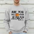 thumbnail image 2 of Ediodpoh Men's Hoodless Sweatshirt Fashionable Oversized Pullover for Holiday Celebrations Unique Logo Print Stylish Fall Apparel Plus Size Hop Sweatshirts for Men Light Gray S, 2 of 5