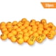 thumbnail image 3 of 50 pelotas de ping pong numeradas del 1 al 50 - Juego completo en caja de cartón - Ideal para rifas y juegos de bingo - Color amarillo brillante - Material ABS resistente - Incluye 50 unidades de 40mm, 3 of 5